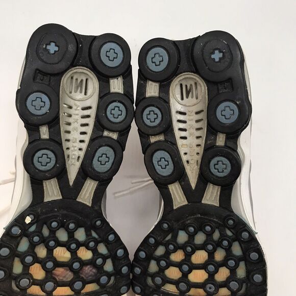 Nike Air Zoom Shox 2:45 Running Shoe Women's  7 Orange Blue Mesh Low Top Lace Up - Picture 12 of 12